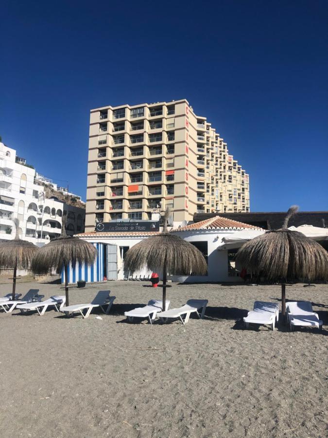 Estudio Luxury Primera Linea De Playa Almunecar Parking Gratuito Kültér fotó